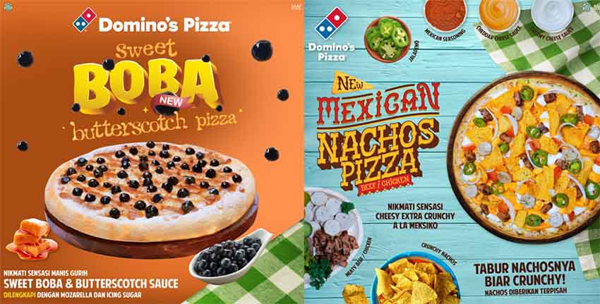 Bawa Keceriaan di Rumah dengan Pizza Unik dan Inovatif dari Domino’s Pizza