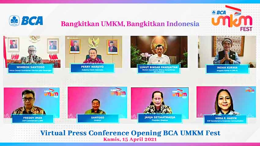 BCA Luncurkan Festival Virtual “BCA UMKM Fest”