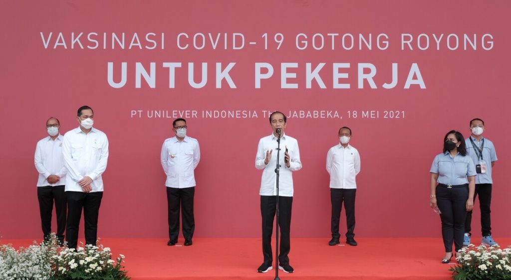 Program Vaksinasi Gotong Royong Resmi Dimulai