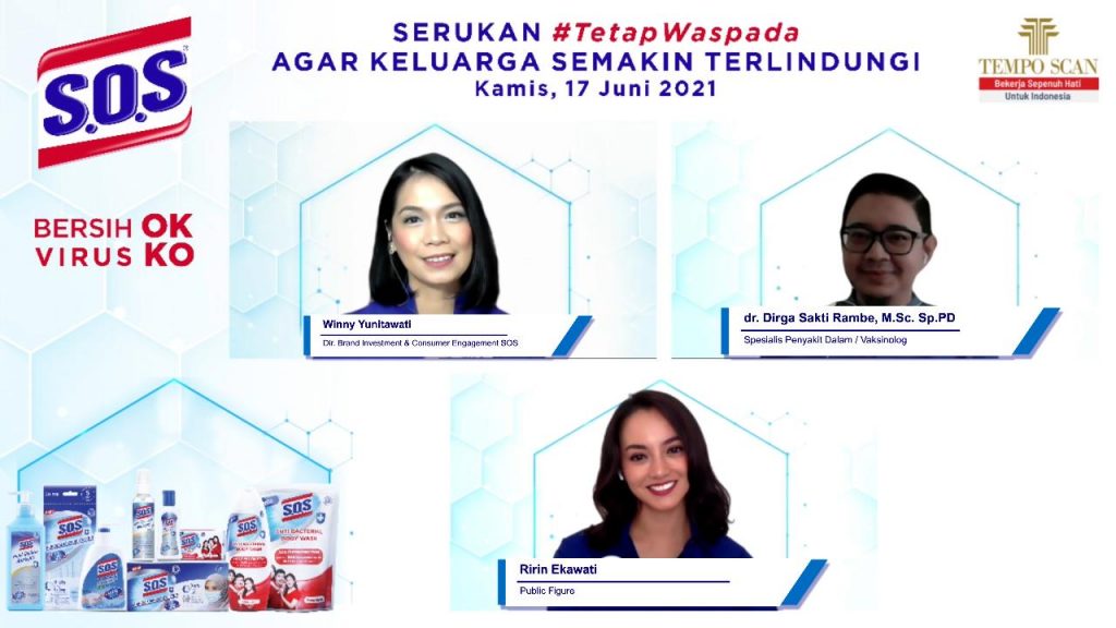 SOS Personal Hygiene Kampanyekan #TetapWaspada