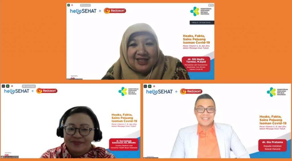 Ini Fakta Tentang Peran Vitamin C, D dan Zinc Untuk Jaga Imun Tubuh