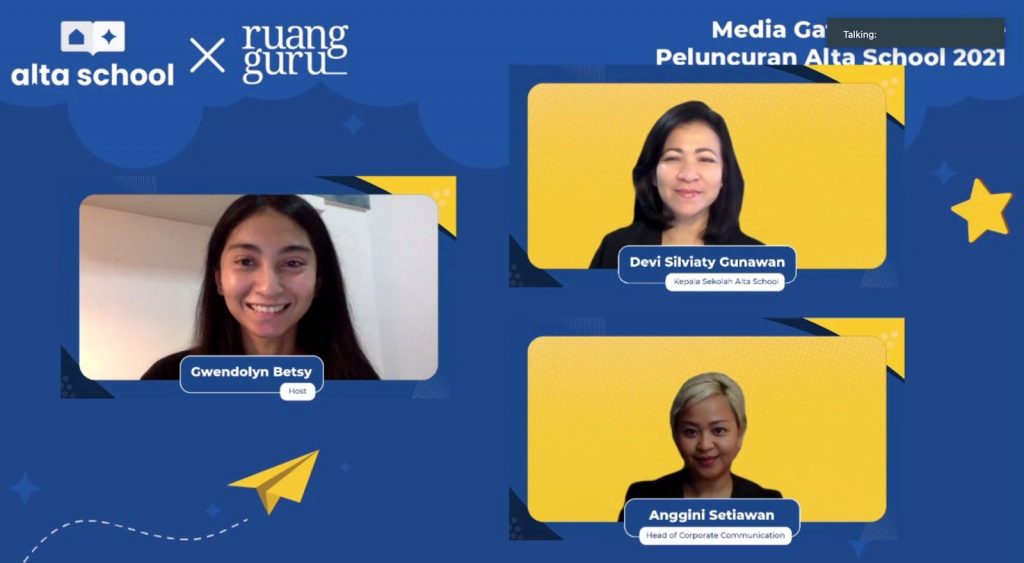 Usung Metode Blended Learning, Alta School Hadirkan Sekolah Online Setara Konvensional