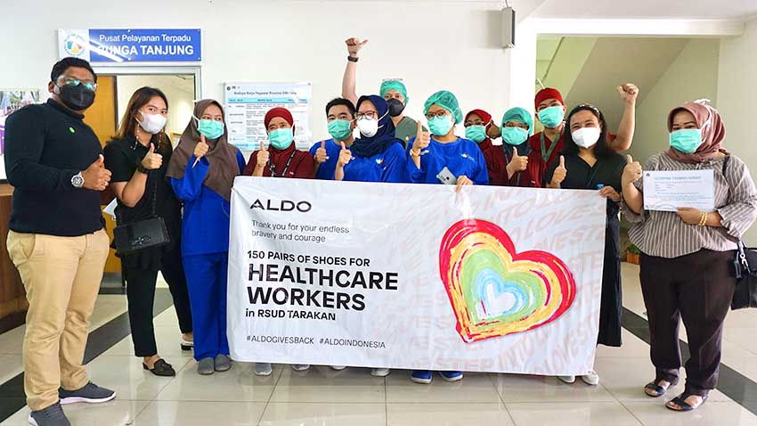 ALDO team bersama tenaga medis RSUD Tarakan