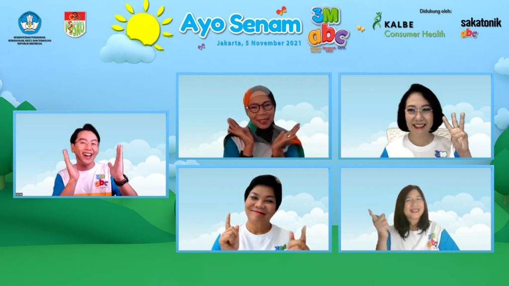 Kemendikbudristek RI dan Kalbe Consumer Health Kampanyekan 3M ABC
