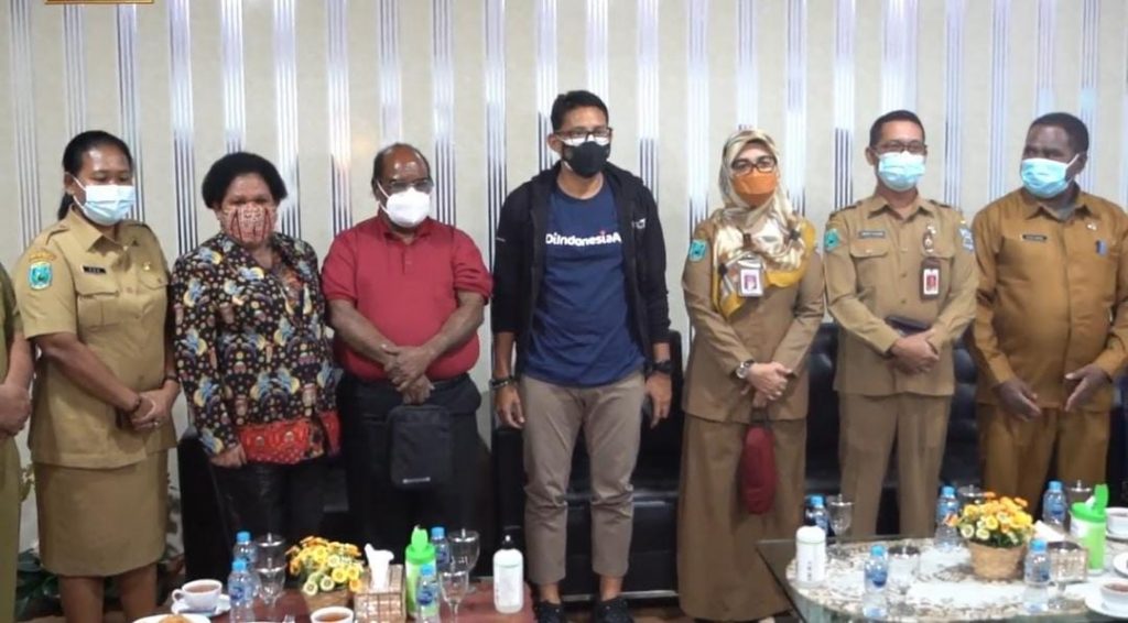 Kunjungi Sorong, Sandiaga Uno Ungkap Peningkatan Okupansi Hingga 90%