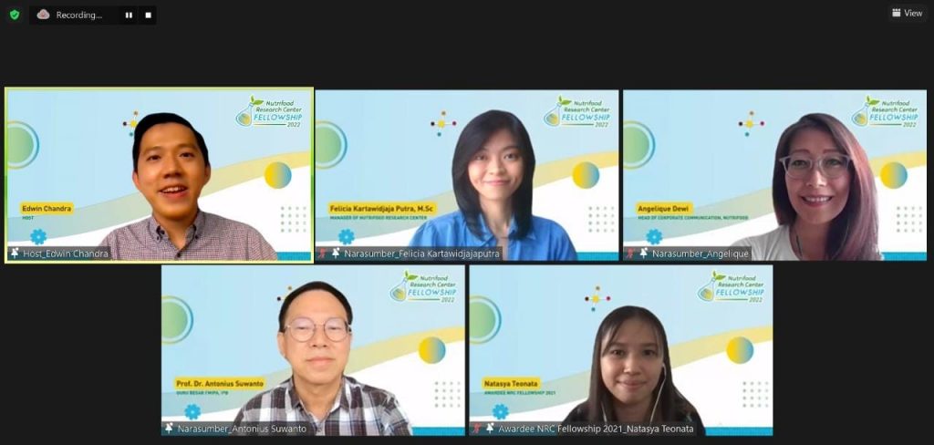 NRC Fellowship 2022 Rangkul Peneliti Muda Untuk Inovasi Pangan  yang Sehat dan Berkelanjutan