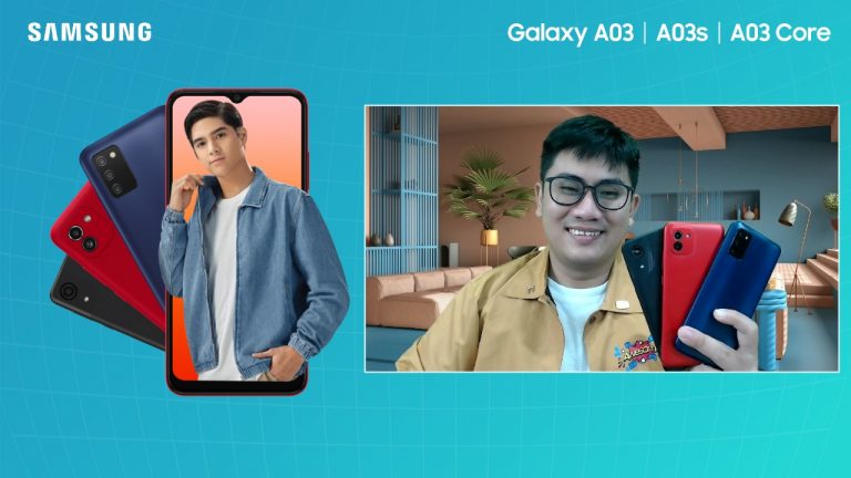 Ricky Bunardi, MX Product Marketing Manager Samsung Electronics Indonesia dalam acara Samsung Galaxy A03 Series Local Media Session