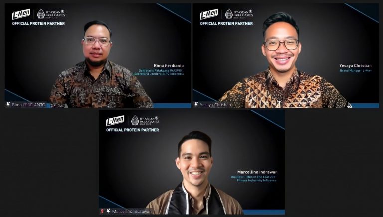 Foto Konferensi Pers L-Men x 11th ASEAN Para Games 2022