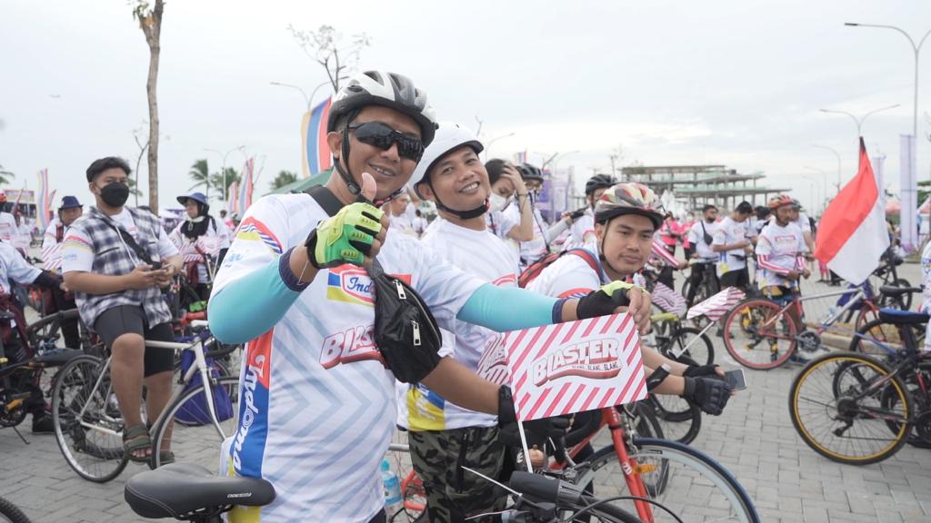 Beri Edukasi Kenyamanan Bersepeda, Blaster Ajak Masyarakat Berpartisipasi dalam Fun Bike Indomaret 2022