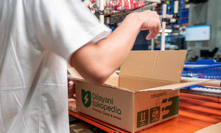 Dilayani Tokopedia