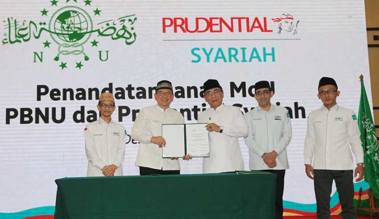 Foto 1_Prudential Syariah dan PBNU, Penandatanganan MoU Kemitraan Strategis