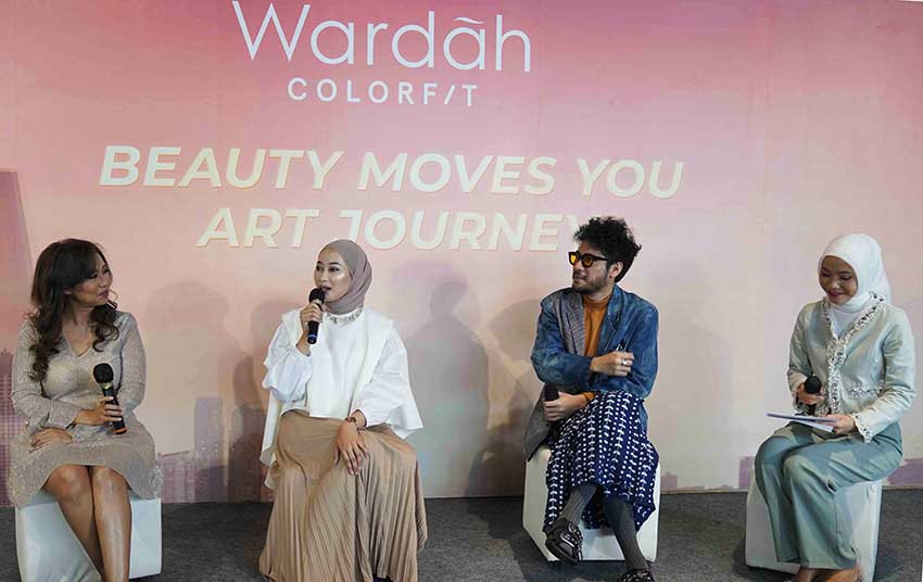 Ajak Masyarakat Healing dan self-love, Wardah Gelar “Wardah Colorfit Beauty Moves You Art Journey”
