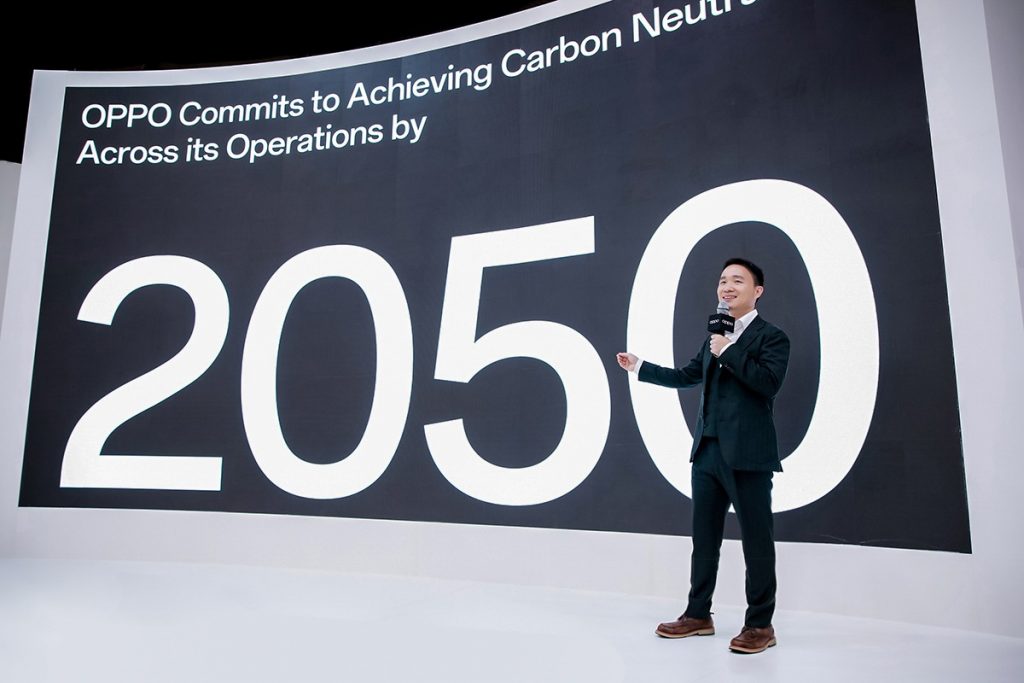 OPPO Tunjukkan Komitmen Carbon Neutrality OPPO di 2023