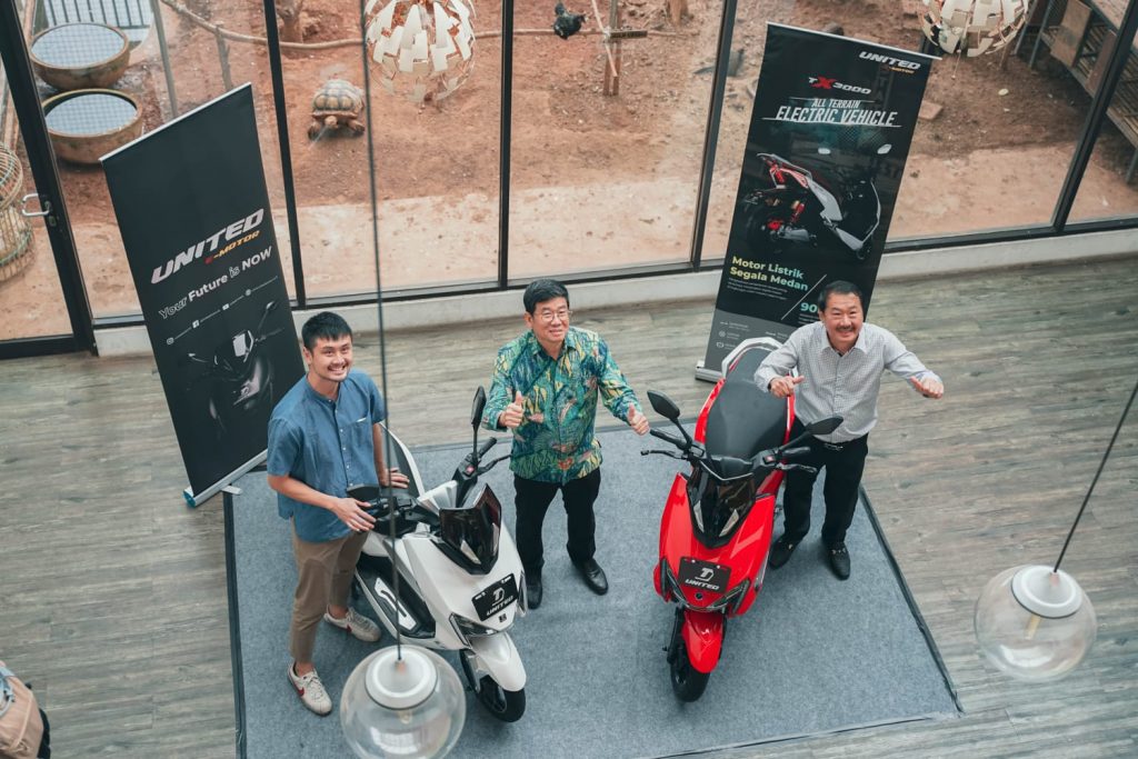 Bidik Pasar Kaum Urban, United E-Motor MX1200 Hadir dengan Desain Dinamis
