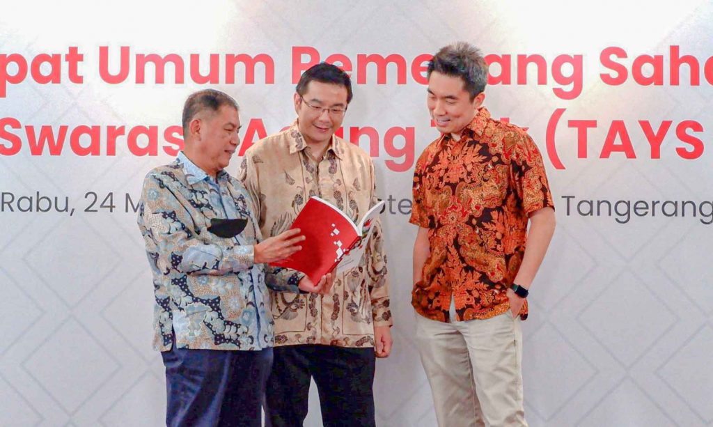 TAYS Bukukan Laba Bersih Rp 7,7 Miliar di 2022