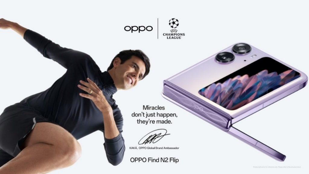 OPPO Tunjuk Kaká sebagai Global Brand Ambassador untuk Kemitraan Liga Champions UEFA 2023