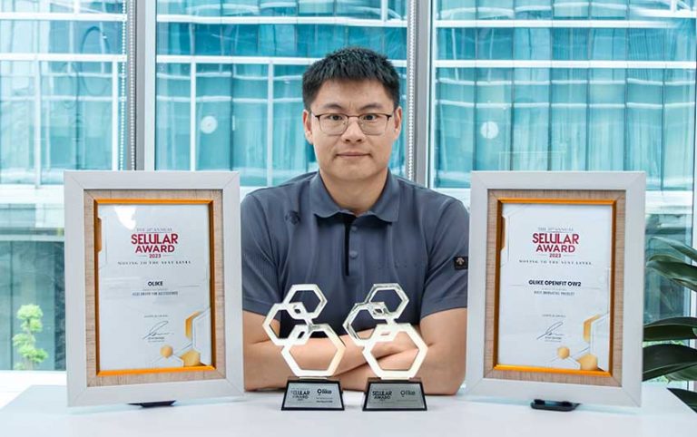 Cain Wang - CEO Olike Indonesia Selular Award 2023