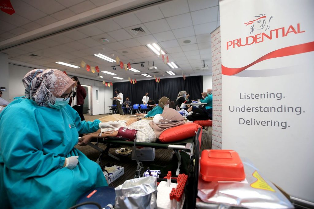 Peringati Hari Donor Darah Sedunia, Prudential Indonesia Gelar “Celebrating Life by Saving Lives”