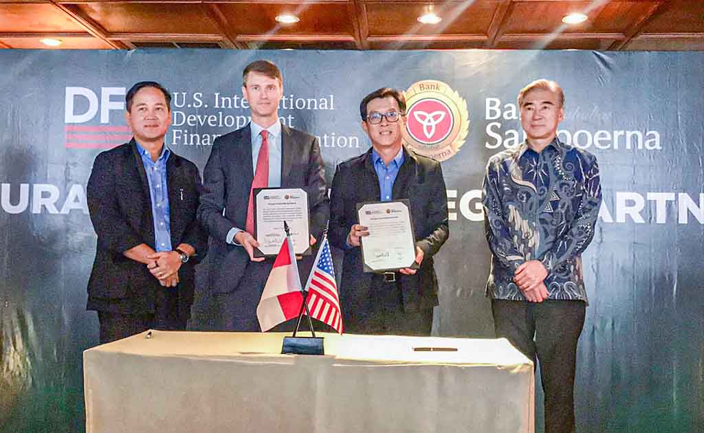 U.S. DFC Gandeng Bank Sampoerna Majukan UMKM di Indonesia