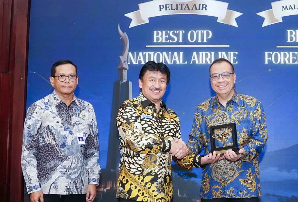 Pelita Air Kembali Raih Predikat Maskapai Paling On-Time di Indonesia